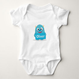 Body Para Bebê Oliver's Fuzzy Friend