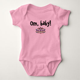 Body Para Bebê Om, Baby! com Lotus - Sandália de Criança