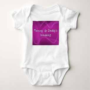 Body Para Bebê Ondas roxas