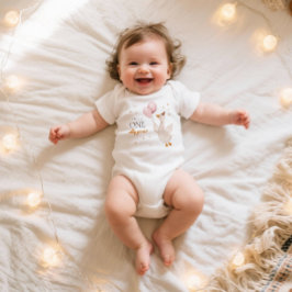 Body Para Bebê One Silly Goose Spring Party Farm First Birthday