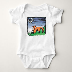 Body Para Bebê Onsie da esteira rolante dos miúdos do Fox
