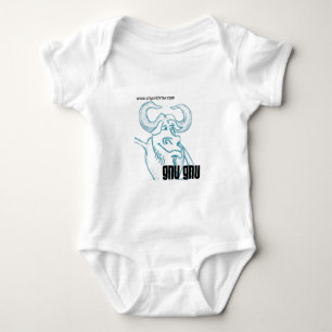 Body Para Bebê onsie do gnu
