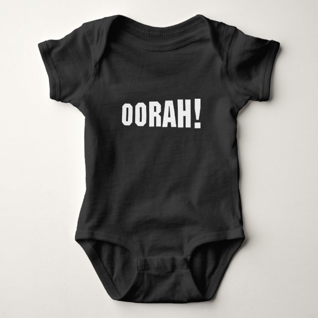 BODY PARA BEBÊ OORAH! (Frente)