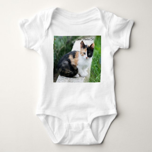 Body Para Bebê Ópera - Fantasma (Frente)