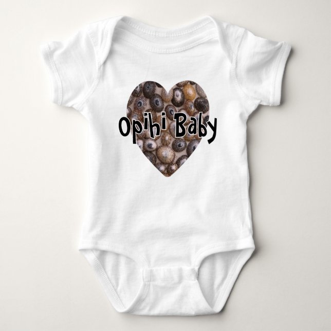 Body Para Bebê Opihi Baby Outfit (Frente)