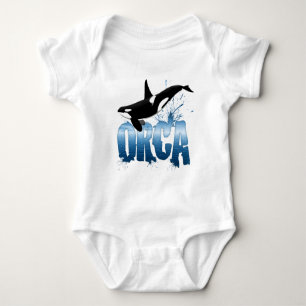 Body Para Bebê Orca