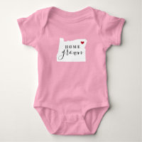 Oregon Home Grown State Tee