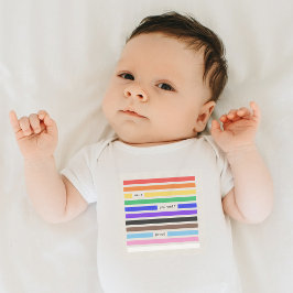 Body Para Bebê Orgulhe-Se Orgulho Redação Arco-Íris Orgulho 2026