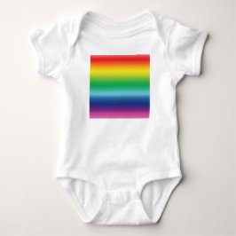 Body Para Bebê Orgulho arco-íris cores lgbtq lgbt gay flag