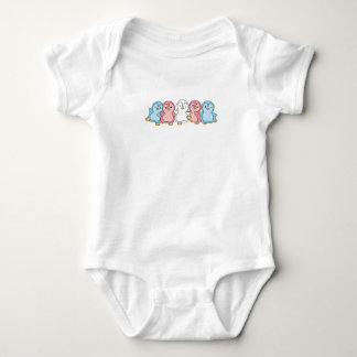 Body Para Bebê Orgulho de Sinalizador Transgênero Lgbtq Cute Peng