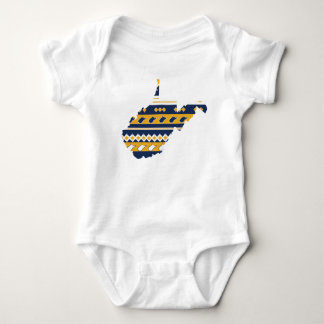 Body Para Bebê Orgulho do estado de West Virginia