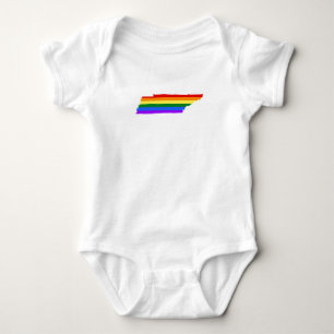 Body Para Bebê Orgulho gay do Tennessee
