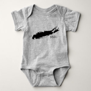 Body Para Bebê Orgulho New York de Long Island