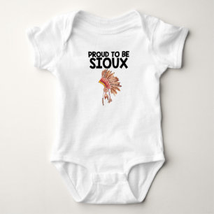 Body Para Bebê Orgulhoso ser Bodysuit do bebê do nativo american