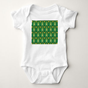Body Para Bebê Oriental Elegance: Wallpaper Art Deco