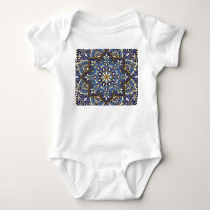 Body Para Bebê Oriental Floral: Carpete Vintage