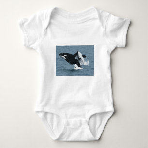 Body Para Bebê Orka Whale