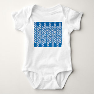 Body Para Bebê ornamento étnico em têxteis de linho natural
