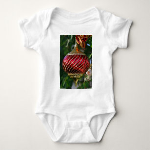 Body Para Bebê Ornamento Xmas