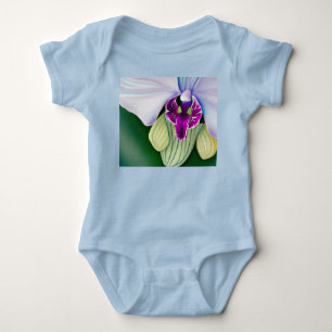 Body Para Bebê Orquídea Beleza