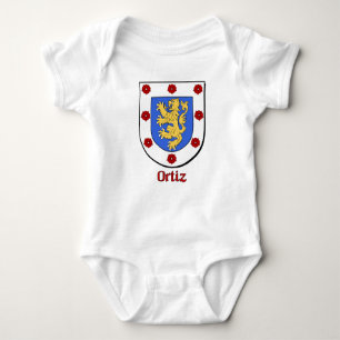 Body Para Bebê Ortiz Family Shield