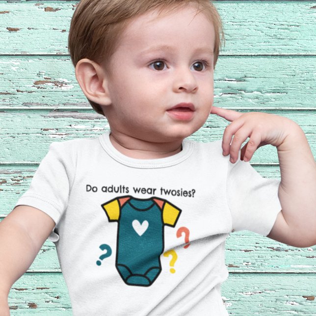 Body Para Bebê Os adultos vestem roupa de duas peças? (Criador carregado)