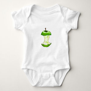 Body Para Bebê Os desenhos animados Apple verde (avó Smith) Appl