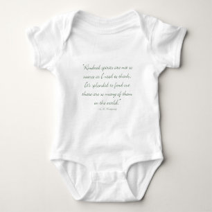 Body Para Bebê Os espírito de Kindred não são escassos