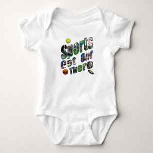 Body Para Bebê Os Esportes Tirem O Logotipo Da Imagem,