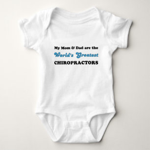 Body Para Bebê Os grandes Chiropractors do mundo (mamã & pai)