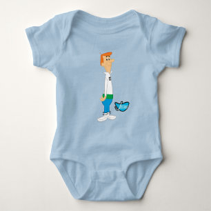 Body Para Bebê Os Jetsons Encontro com George Jetson