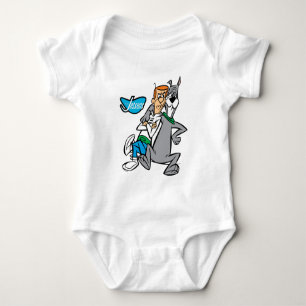 Body Para Bebê Os Jetsons George & Astro Buddies