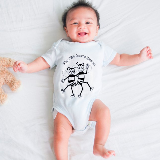 Body Para Bebê Os joelhos de uma abelha (Criador carregado)