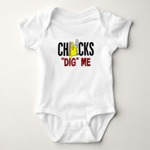 Body Para Bebê Os pintinhos escavam-me