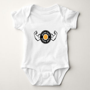 Body Para Bebê Os sóis para fora atiram para fora
