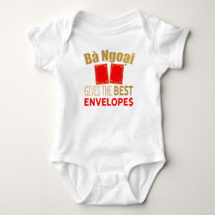 Body Para Bebê Os vagabundos Ngaoi dão os melhores envelopes Tet