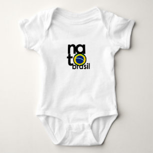 Body Para Bebê OTAN Brasil (Brasil NASCER)