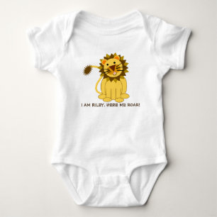 Body Para Bebê Ouça-me Roar