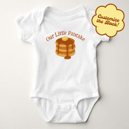 Body Para Bebê Our Little Pancake Breakfast Theme 
