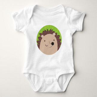 Body Para Bebê Ouriço feliz - amigos da floresta