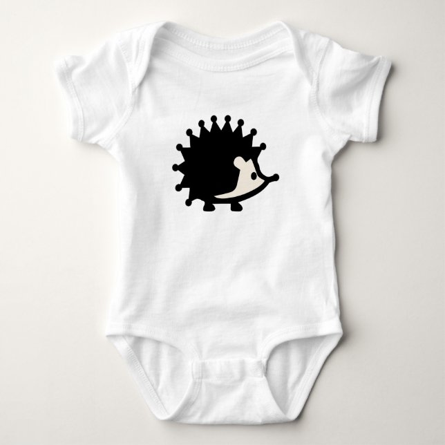 Body Para Bebê ouriço fofo (Frente)