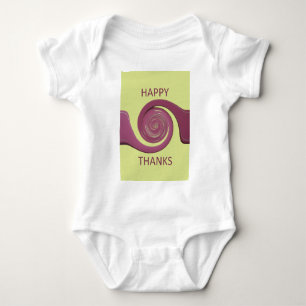 Body Para Bebê Ouro de Ação de Graças Feliz design.png
