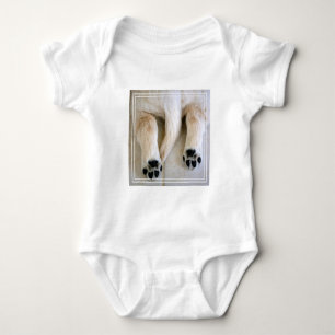 Body Para Bebê Ouro Retriever Puppy Toes