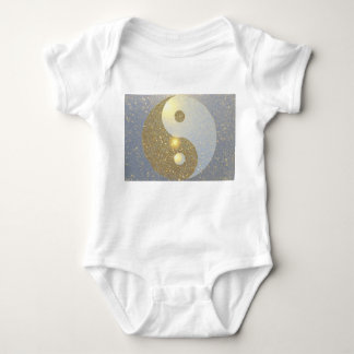 Body Para Bebê Ouro Ying Yang