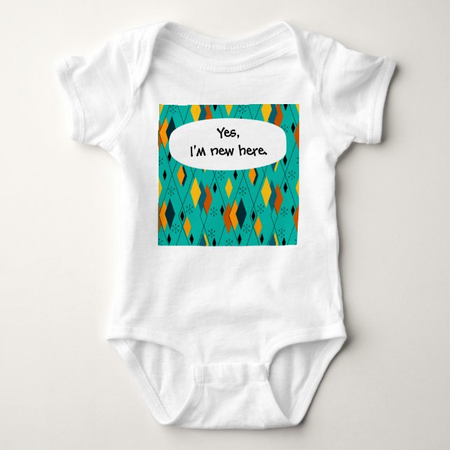 Body Para Bebê Ouros atômicos (Frente)