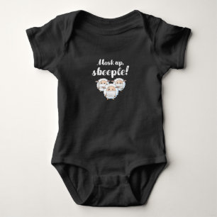 Body Para Bebê Ovelha na máscara Presente perfeito para Amante