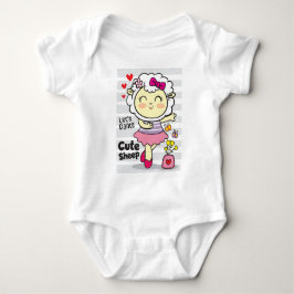 Body Para Bebê Ovelhas dançam