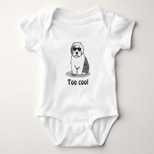 Body Para Bebê Ovelhas e Legal Ovelhas Ovelhas Ovelhas (Cinza 1)