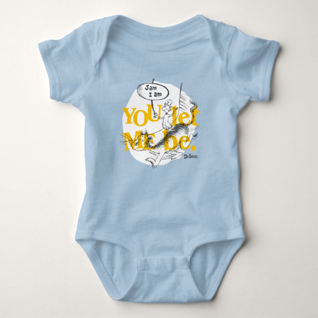 Body Para Bebê Ovos Verdes e Pressão | Você Me Deixa Estar (Frente)