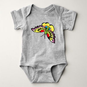 Body Para Bebê Owen Jones Antique Oriental Butterflies
